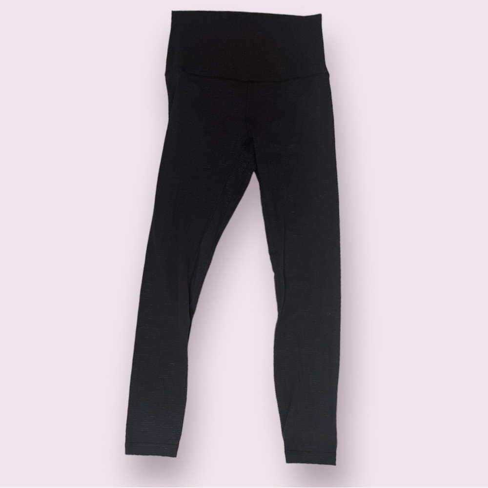 black lululemon align leggings